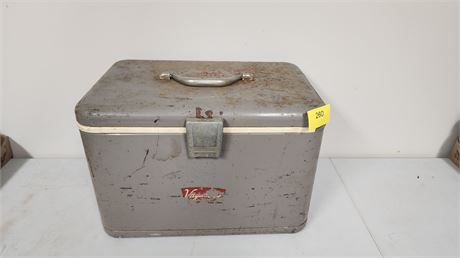 Vintage Metal Cooler