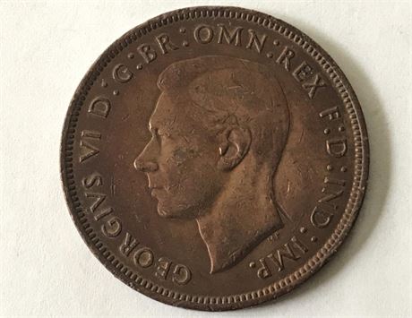 1940 Great Britain One Penny