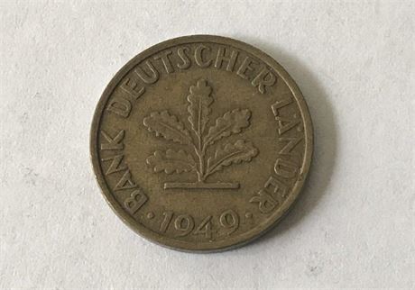 1949G Germany 5 Pfennig