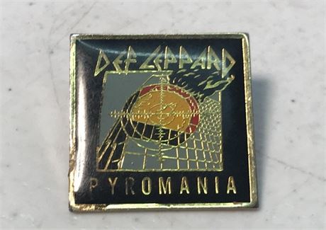 Def Leppard Pyromania Pin