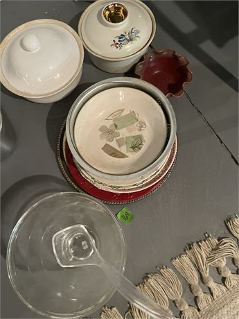 Serving Trays, Punch Bowl