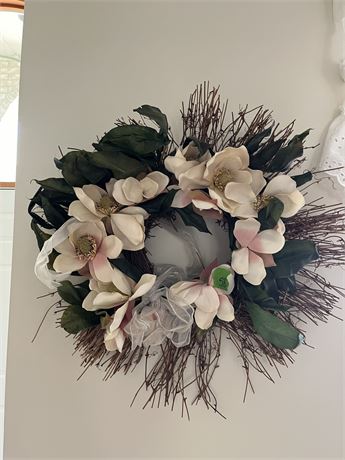 Silk Floral Wreath