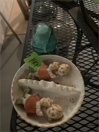 Figurines and Ashtrays