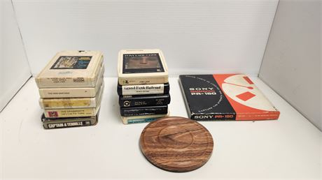 Vintage 8 Tracks & Movie Reels