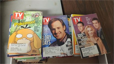 Vintage T.V. Guides