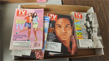 Vintage T.V. Guides