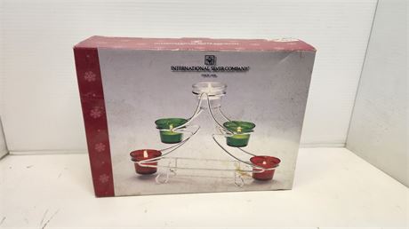 International Silver Company Candle Holder
