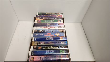 Lot Of VHS Movies