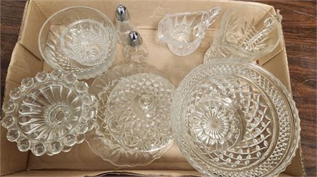 Lot Of Glassware
