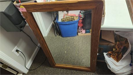 Large Framed Mirror