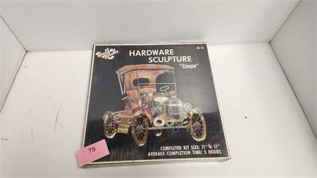 Hazel's Kaboodle's Hardware Sculpture Kit. Coupe  NEW