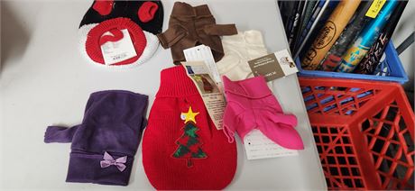 Lot of very small dog clothes