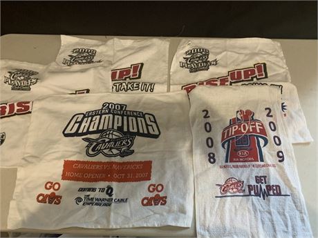 Cleveland Cavaliers Cavs NBA Playoff Rally Towel Rise Up From 2007, 2008, 2009