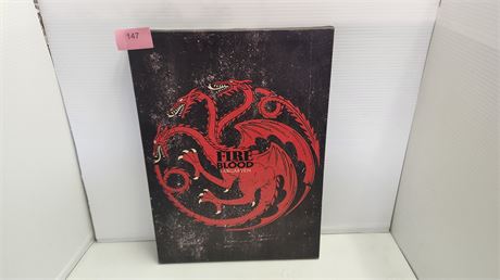 Game Of Thrones Painting On Canvas