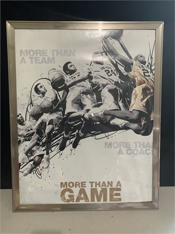 LeBron James Framed Movie Poster More Than A Game Saint Vincent St Mary