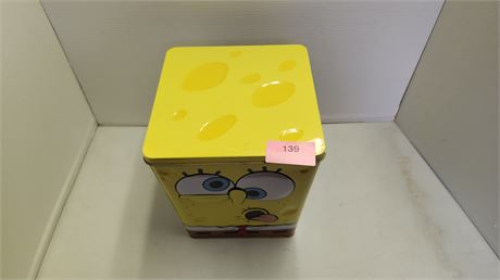 Sponge Bob Square Pants Popcorn Tin