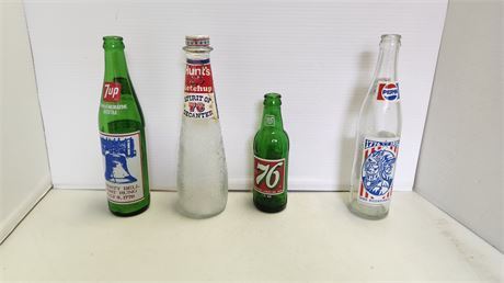 4 Vintage Bottles