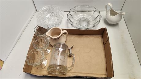 Lot Of Miscellaneous Glassware