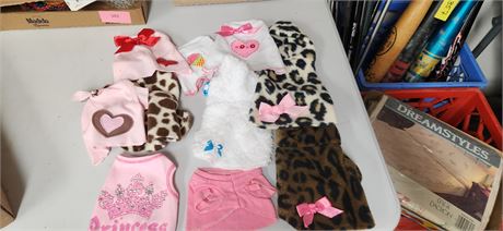 Lot of small Dog Clothing