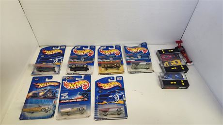 Lot Of New Hot wheels & 3 Pocket Racers Cars