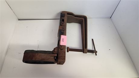 Antique Wood Clamp Zero Coil