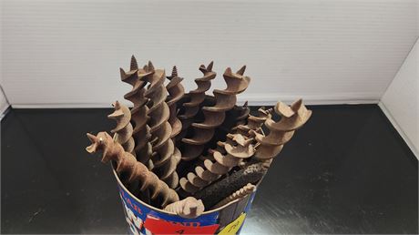 Lot Of Drill Bits & Miscellaneous