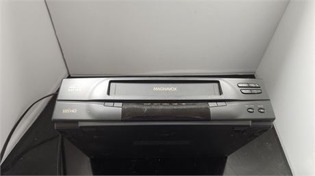 Magnavox VHS Player. NO REMOTE. NOT TESTED