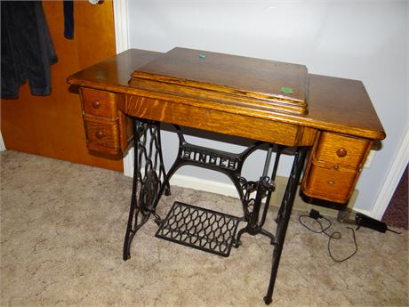 Nice Treadle Sewing Machine