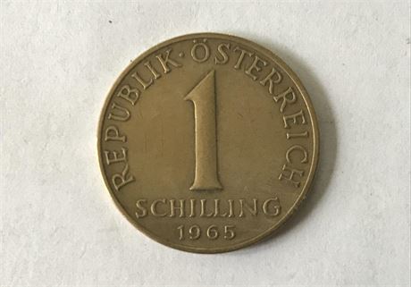 1965 Austria One Schilling