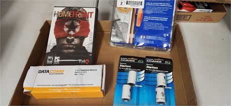 Pipe Heater, ballast starters, Telephone Module
