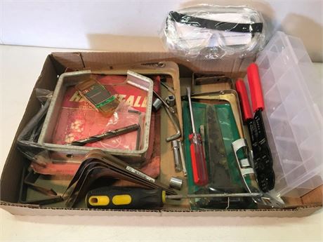 Flat of Tools & Misc.
