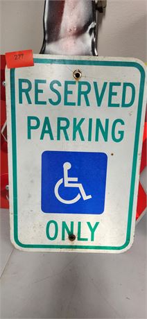 Handicap Parking Sign