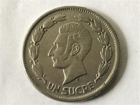 1937 Ecuador Un Sucre