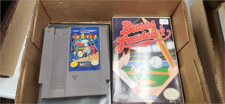 Vintage NES Games. NOT TESTED