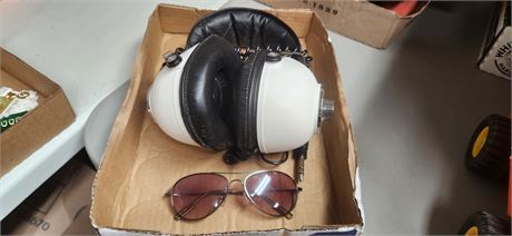 Vintage Headphones & Sunglasses