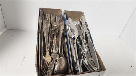 Lot Of Vintage Silverware
