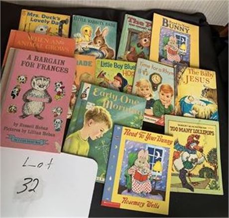 Children's Books Rand McNally Junior Elf Books Rhymes Pony Ducks Pet Parade
