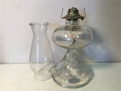 Glass Oil Lamp