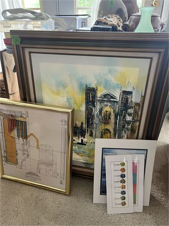 Art Lot, Marchello Oil Painting