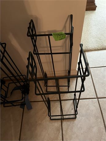 Garden Mountable Metal Baskets (2)