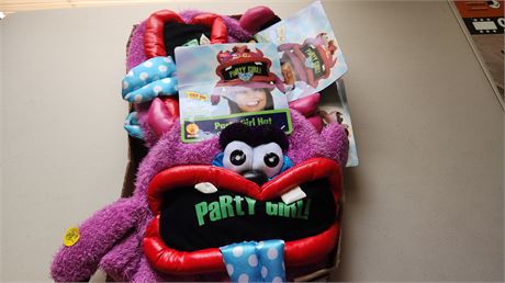 3 Party Girl Hats  NEW
