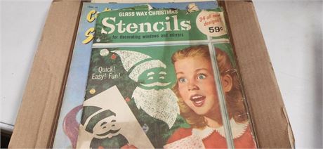 Stencils, Stickers, & old paperwork