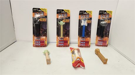 Lot Of Pez Dispensers