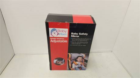 Baby & Mom Simple Solutions Adjustable Baby Safety Mirror. New!!!!