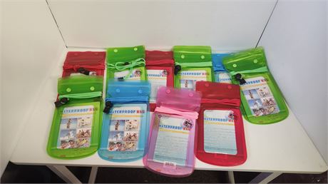 Lot of waterproof bags
