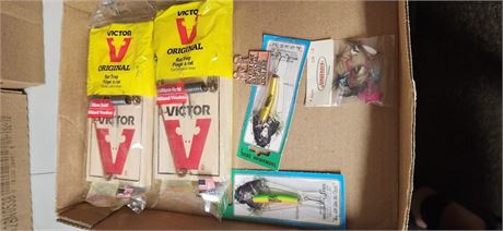 Fishing Tackle and rat traps