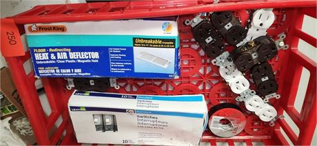 Electrical switches and sockets
