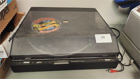 Parasound TT b300 Belt Drive Semi-Automatic Turntable. NOT TESTED