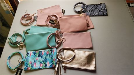 Lot Of New Wrist Wallets