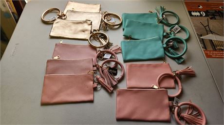 Lot Of New Wristlet Wallets